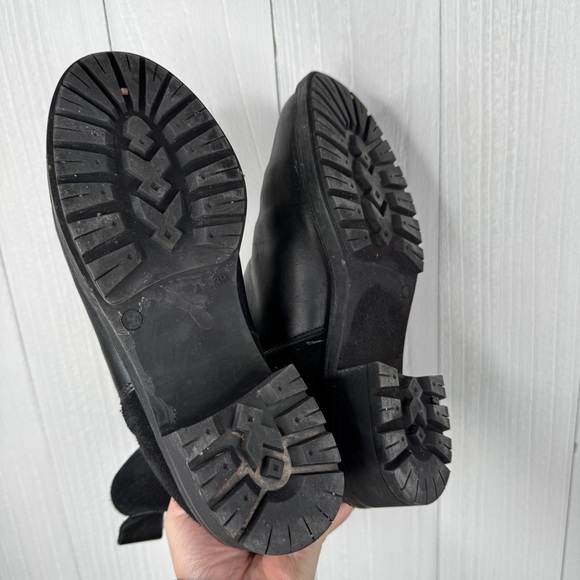 Maguire Leather Fur Lined Boots - Picture 7 of 9